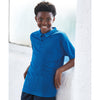Kids Children Boy Girl AWDis Cool Plain Polyester Sport Polo Neck Shirt