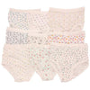 6 x Ladies Women 100% Cotton Full Briefs Pastel Underwear Lingerie Mama