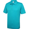 Mens Cool 100% Polyester Polo Neck Sport Plain T Shirt