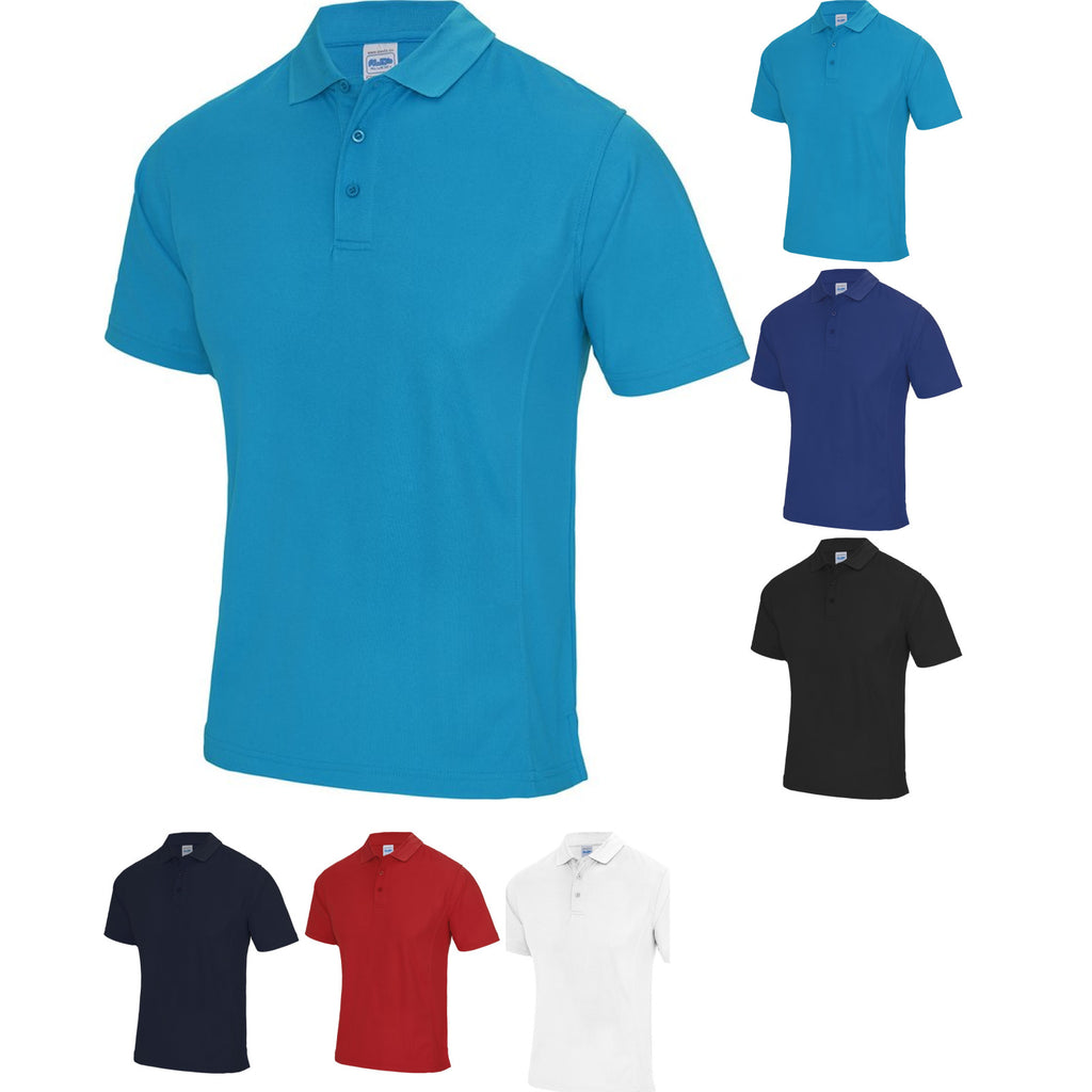 Mens AWDis SuperCool Performance Polyester Polo Shirt