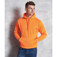 Mens AWDis Electric Neon Bright Hoodie Hooded Top