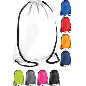 Bag Base Budget Gym Sport School Sac Draw String Stringy Bag