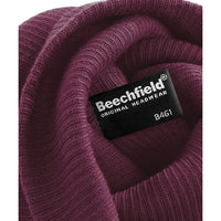 Adult Unisex Beechfield Double Lined Winter Warm Colour Slouch Beanie Hat