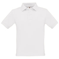 Kids Children Boy Girl B&C Safran 100% Cotton Short Sleeve Polo Neck T Shirt