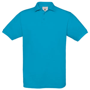 Mens B&C Safran 100% Cotton T Shirt with Collar