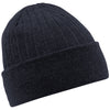Adult Unisex Beechfield Ribbed Thermal Winter Warm Beanie Hat