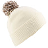 Mens Beechfield Thermal Winter Warm Snowstar Beanie Hat with Pom Bobble
