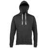 Mens AWDis Light Weight Heather Hoodie Hooded Top with Flat Contract Draw String
