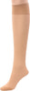 6 x Ladies / Women 100% Nylon Knee High Pop Socks with Comfort Top
