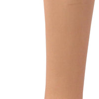 6 x Ladies / Women 100% Nylon Knee High Pop Socks with Comfort Top