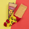 3 x Mens Novelty Gift Pack Food Fries Hot Dog Pizza Design Socks