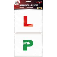 Magentic L and P Learner Plates Colour: Assorted Size: One Size