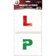 Magentic L and P Learner Plates Colour: Assorted Size: One Size