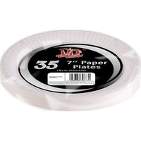 35 x 7inch Paper Plates for Parties