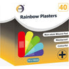40 x Coloured Plasters