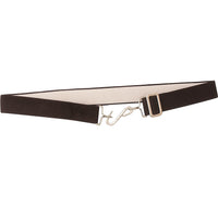Adult Men Plain Adjustable Elastic S Hook Snake Belt