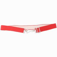 Adult Men Plain Adjustable Elastic S Hook Snake Belt
