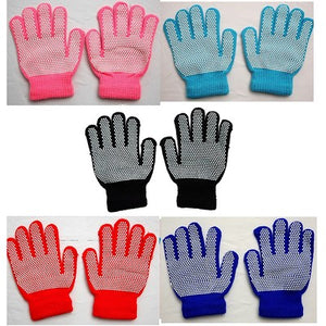24 pairs x Kids Winter Warm Magic Gripper Grip Gloves WHOLESALE JOB LOT BULK BUY