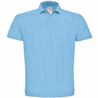 Mena B&C 100% Cotton Plain Polo Neck Collar Shirt