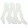 3 x Girls Tights for School Cotton Rich