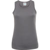 Ladies Women AWDis Plain Gym Sport Sleeveless Vest Singlet Tank Top