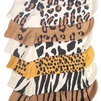 6 x Ladies Women Animal Design Bamboo Trainer Socks