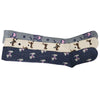 3 x Ladies Women Wellington Welly Socks Thermal Long Knee High with Dog Pattern