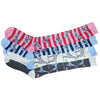 4 x Ladies Women Wellington Welly Socks Thermal Long Knee High with Giraffe Zebra Design