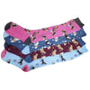 4 x Ladies Women Wellington Welly Pony Design Socks Thermal Long Knee High