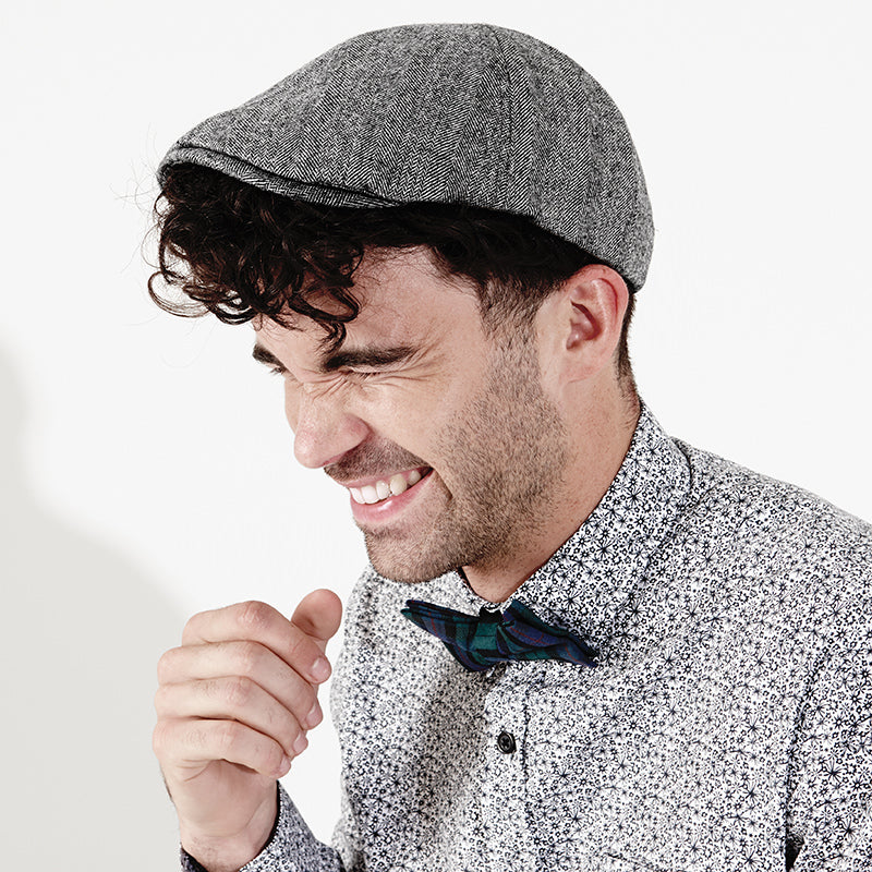 Mens Beechfield Wool Rich Ivy Newsboy Beret Cabbie Gatsby Flat