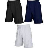 Mens Fruit of the Loom Cotton Rich Light Weight Shorts