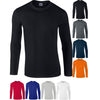 Mens Gildan Softstyle™ Cotton Jersey Knit Long Sleeve T Shirt Top