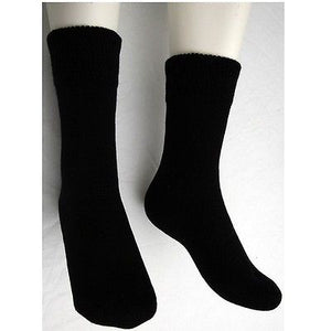 6 x Winter Warm Mens Thermal Non Elastic Loose Top Socks (Extra Thick for Cold)