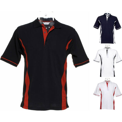 Mens Kustom Kit Scottsdale 100% Cotton Smart Polo Neck Collar Shirt Top