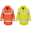Mens Result High Visibility Hi Vis Safeguard Winter Warm Jacket Coat (EN471)