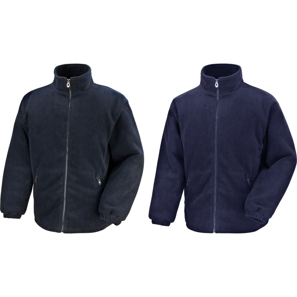 Adult Unisex Men Women Result Core Padded Winter Warm Fleece Jacket Top