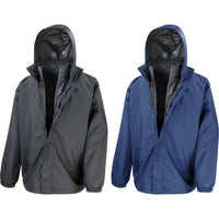 Men Result Core 3in1 Winter Warm Waterproof Jacket Coat with Quilted Body Warmer