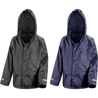 Kid Children Junior Result Core StormDri Waterproof Rain Jacket Coat