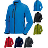 Ladies Women Russell Softshell Colour Full Zip Jacket Top (XS to 4XL)