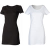 Ladies Women SF 100% Cotton T Shirt Dress