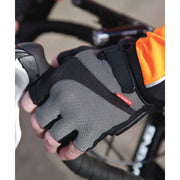 Unisex Adult Half Finger Fingerless Spiro Short Cyclist Cycling Gloves