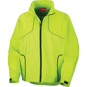 Mens Spiro Crosslite Trail & Track Training Running Jacket Top