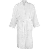 Ladies Women Waffle Traditional Robe Dressing Gown