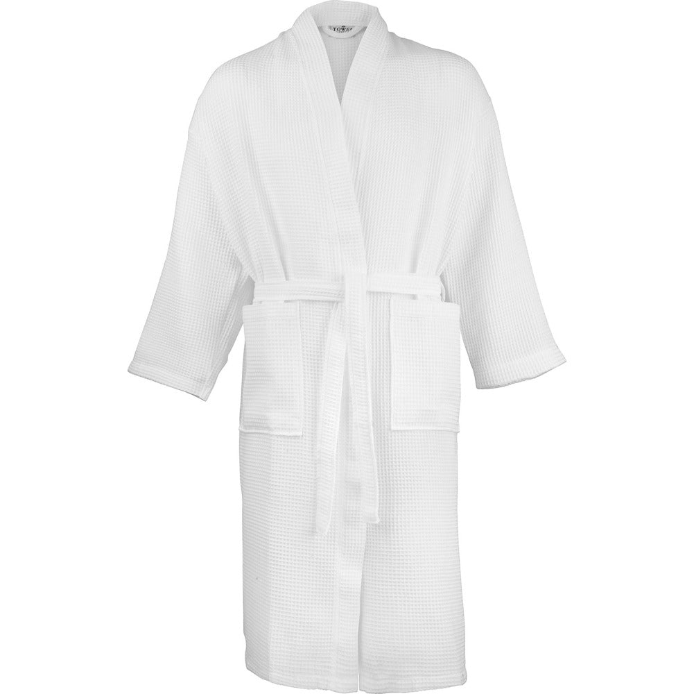Ladies Women Waffle Traditional Robe Dressing Gown