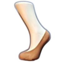 3 x Ladies Women Silky Cotton Blend Summer Footsie Invisible Liner Socks