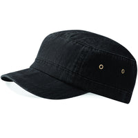 Ladies Women Beechfield Urban Army Style 100% Cotton Heavy Weight Cap Hat
