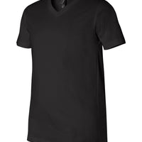 Adult Unisex Men Women Adult Bella Canvas Jersey V Neck 100% Cotton T Shirt