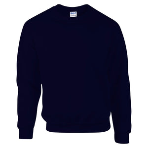 Men Adult Gildan DryBlend Cotton Polyester Plain Colour Crew Neck Sweatshirt Top