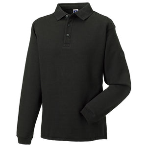 Mens Result Heavy Duty Cotton Rich Colour Polo Neck Collar Sweatshirt Top