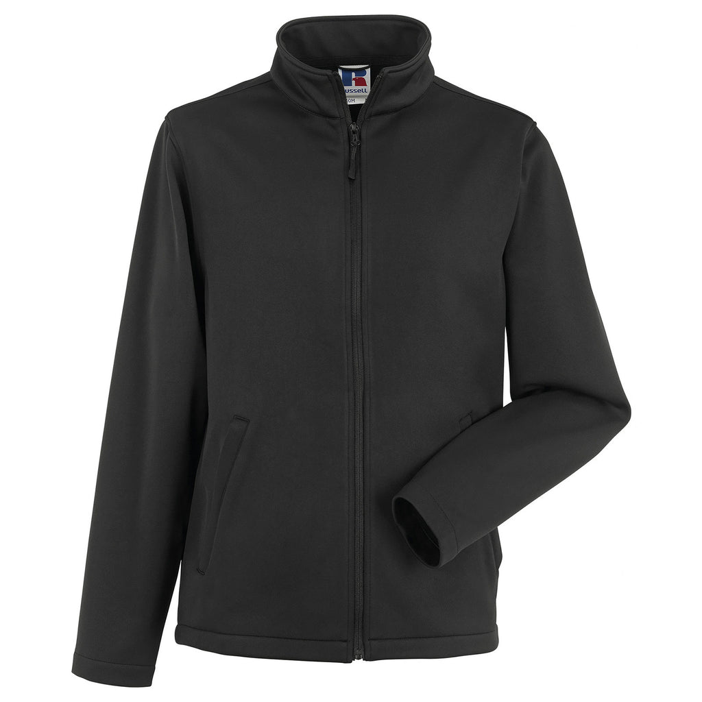 Mens Russell Smart Softshell Fleece Jacket Top (XS to 3XL)